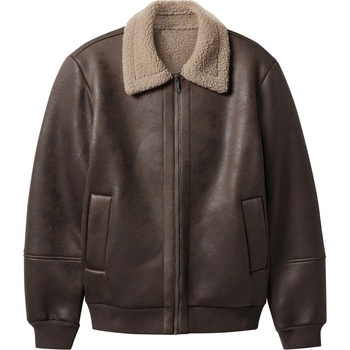 Esmara Men pánská bunda Biker hnědá