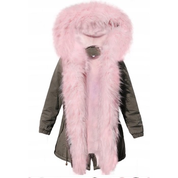 Fashionweek parka RainBOW F216 sv.růžová