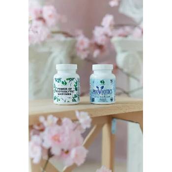 For long life PROVEOTICS veganská probiotika a prebiotika bez mléka 60 kapslí 30 dní