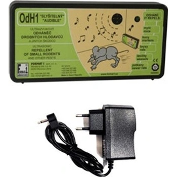Format OdH1 Odpuzovač myší a kun slyšitelný sada plašič + adaptér
