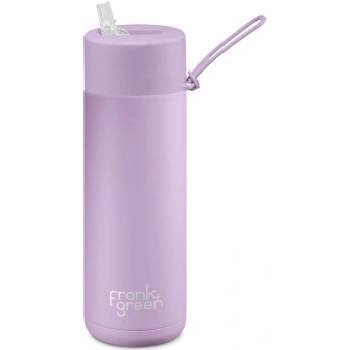 Frank Green Ceramic Straw nerezový lilac haze 595 ml