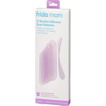 Frida Mom pooperační 20 x 5 cm, 6 ks - Silikonové náplasti na jizvu po císařském řezu, 20 x 5 cm