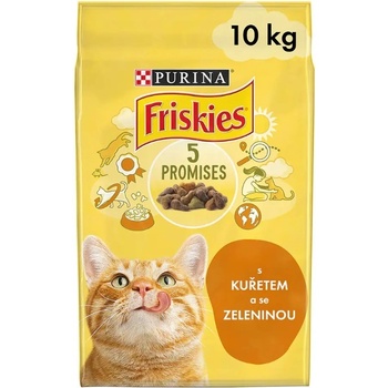 Friskies Adult Cat s kuřecím a zeleninou 10 kg
