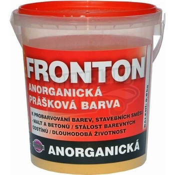 Fronton Speciál prášková barva Žlutá pro venkovní a vnitřní použití 800 g