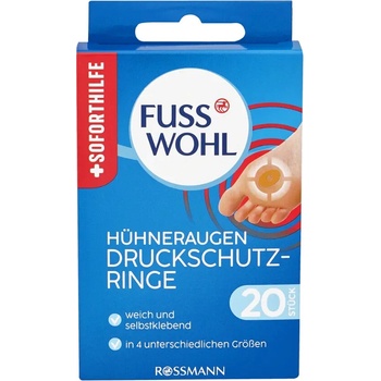 Fusswohl Náplast na kuří oka 20 ks
