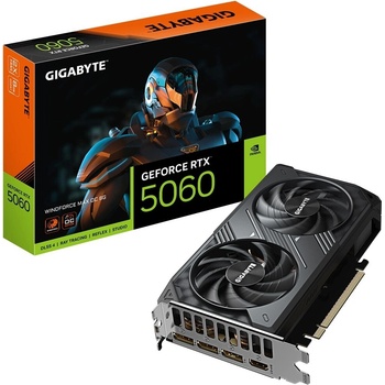 Gigabyte GeForce RTX 5060 WINDFORCE MAX OC 8GB GDDR7 GV-N5060WF2MAX OC-8GD