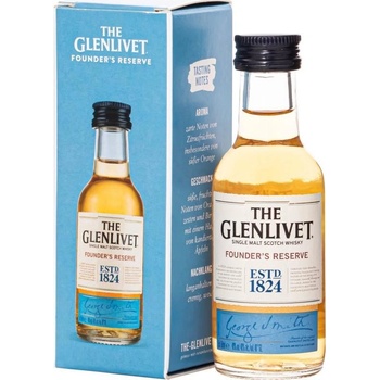 Glenlivet Whisky Founders Reserve 40% 0,05 l (holá láhev)