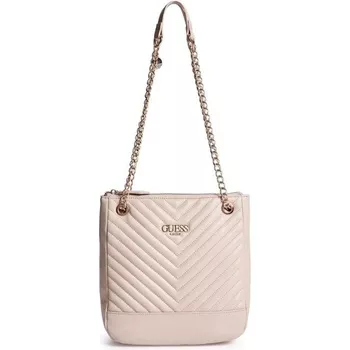 Guess dámská crossbody kabelka Starlett Logo pudrová