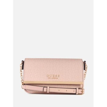 Guess dámská kabelka crossbody Marva růžová