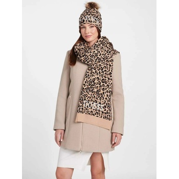 Guess dámská šála s čepicí Logo G