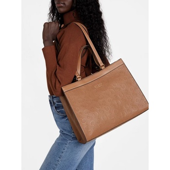 Guess dámská velká kabelka Mariam hnědá