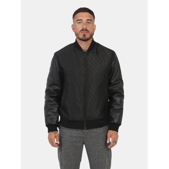 Guess pánský bomber M4BL3GWFIR2 černý