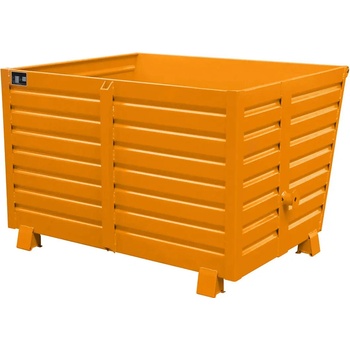 Happy End Stohovatelný kontejner TRV oranžová nosnost 2000 kg PLN 8814/OR