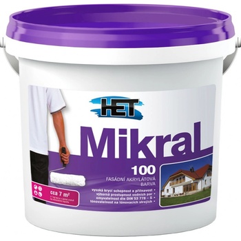 Het Mikral 100 fasádní barva 15+3kg