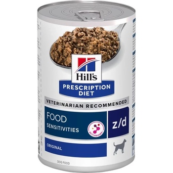 Hill's Prescription Diet Z/D Alergie a péče o kůži 370 g