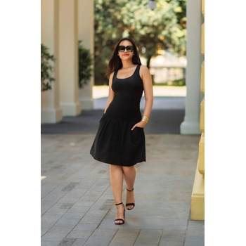 Himalife balonová sukně s kapsami Plain Madia černá