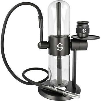 Hookah Stündenglass® Gravitační Bong Stundenglass Gravity Black 38 cm