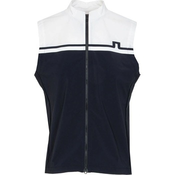 J.Lindeberg vesta Blocked Logo Golf černá