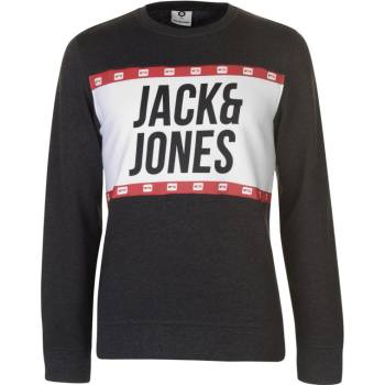 Jack & Jones Jack a Jones mikina přes hlavu černá