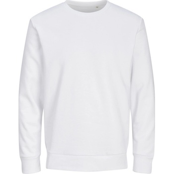 Jack & Jones unisex mikina Classic Sweat bílá