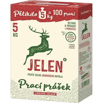 Jelen mýdlový prací prášek 5 kg