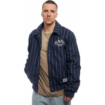 Karl Kani Kani Pinstripes Wool JacketBlue