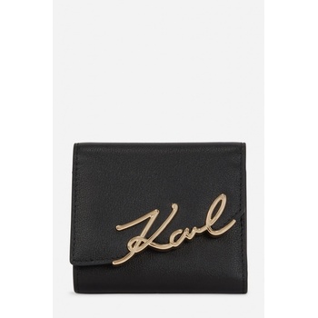 Karl Lagerfeld K.SIGNATURE SM TRIFOLD WALLET BLACK/GOLD