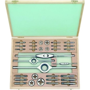 Kazeta řezného nářadí W1-II HSS BUČOVICE (340012) NAREX sada závitníků a oček a příslušenství