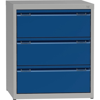 KOVONA Kartotéka kovová pro formát A5 B5 a C5 G23140 světle šedá