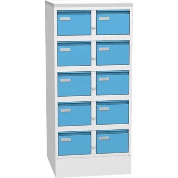 KOVOS Lístkovnice kartotéka kovová Kovos KAR 52S5 zelená