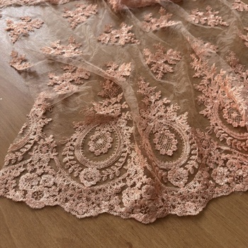 Krajka lososová synt. vl.