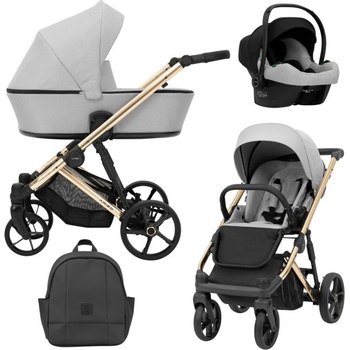 Kunert ARIZO Premium + autosedačka Zlatý rám 03 Grey 2024