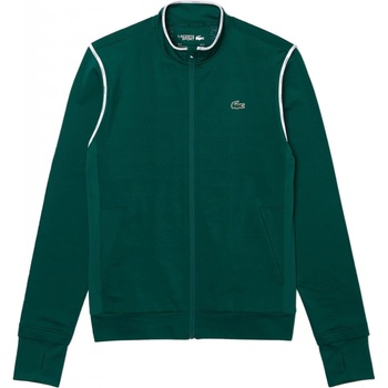Lacoste Thermo-Regulating Zip Sweatshirt green/white/navy blue