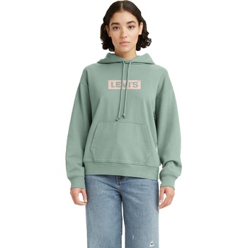 Levi's GRAPHIC STANDARD Hoodie Světle zelená Růžová