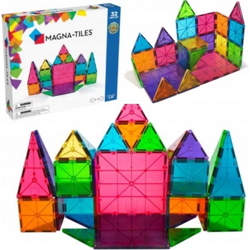 Magna-Tiles 32 Clear průhledná