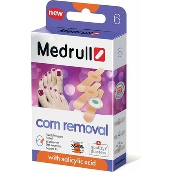 Medrull náplasti k odstranění kuřího oka 6 ks