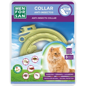 Menforsan antiparazitní přírodní obojek pro kočky 33 cm