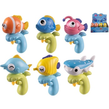 Mikro Trading Vodní pistole 15 cm ryba 6 druhů