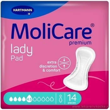 MoliCare Lady Pad inkontinenční vložky 4.5 kap.14 ks
