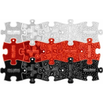 Muffik - set nano puzzlíků Černá na Bílé 15 ks