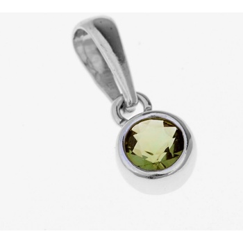 My Moldavite Stříbrný přívěsek s vltavínem 1139
