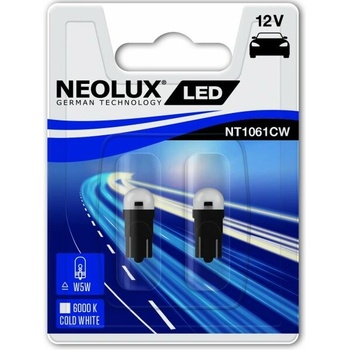 NEOLUX Žárovka typ W5W, LED Interior 6000K, 26,8 mm, W2.1x9.5d