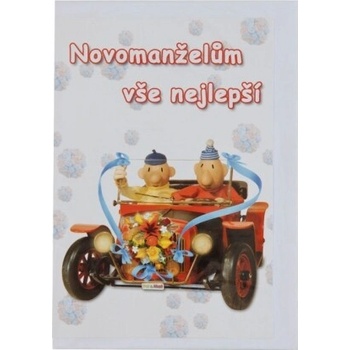 NG 95122 Blahopřání PAM SVATBA otevírací, A5 2x165x230