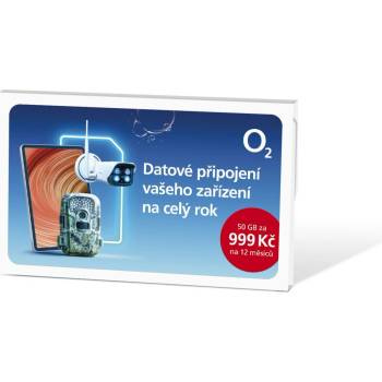O2 Roční datové připojení 50 GB