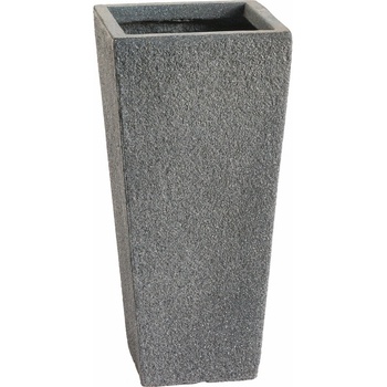 OBI Květináč Calais antracitový 32 x 32 cm