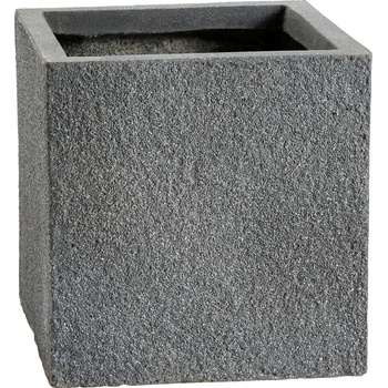OBI Květináč Calais antracitový 39 x 39 cm