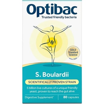 Optibac Saccharomyces Boulardii 80 kapslí