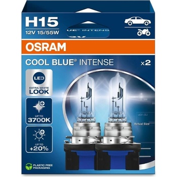 Osram Cool Blue Intense H15 PGJ23t-1 12V 15/55W