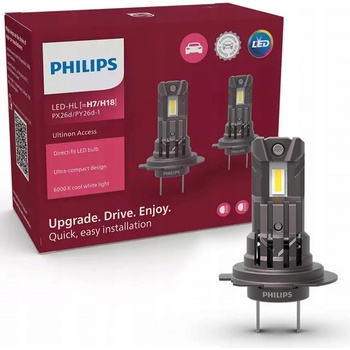 Philips Ultinon Access H7, H18 PX26d 12V 16W 2 ks 11972U2500CX