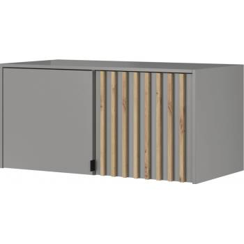 Piaski Nelly 105 cm šedý / dub artisan